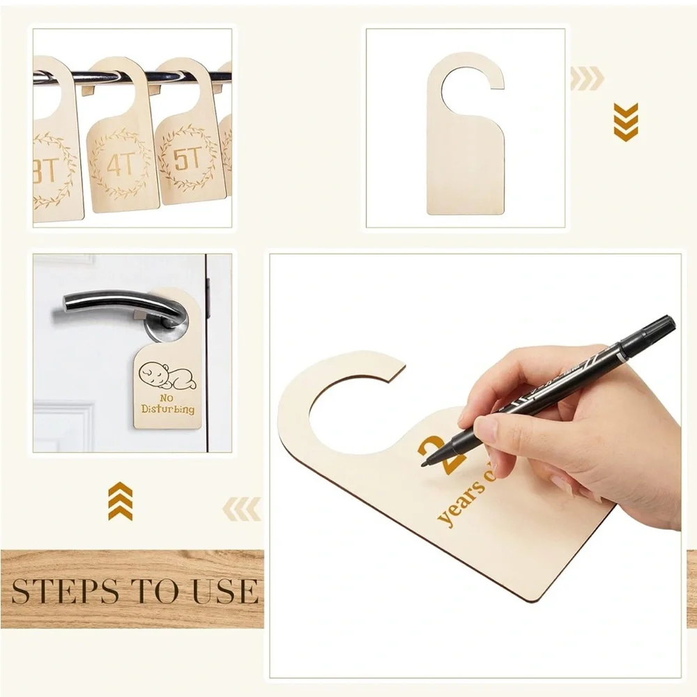 Blank Wooden Closet Dividers